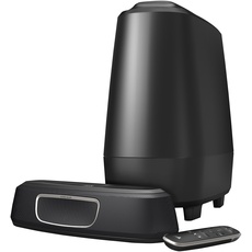 Polk Audio MagniFi Mini Heimkino-System, kompakte Soundbar mit Subwoofer, 5.1 Dolby Digital Decoding, Bluetooth, WLAN, Google Chromecast, HDMI ARC, AUX, optischer Eingang