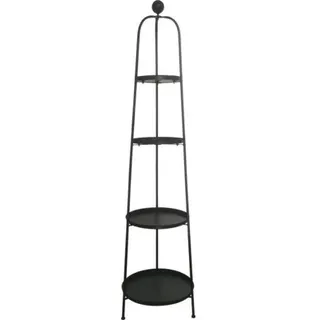 Etagere Lafiora H 165 cm schwarz