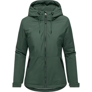 Ragwear Winterjacke "Winterjacke Bevin Warm YOUMODO" mit Kapuze Wasserdichte Damen Jacke für den Winter, pine grün
