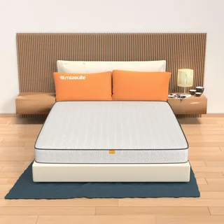 miasuite i sogni italiani Matratze King Size Doppelbett Memory 180 x 200 cm, Höhe 25 cm mit Medizinprodukt - Allegro Matratze