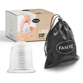 Fasciq® Silikon Schröpfkopf Large, Massage cupping L 1 St
