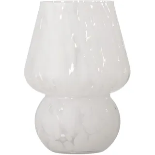 Bloomingville - Halim Vase White Glass (82060243)