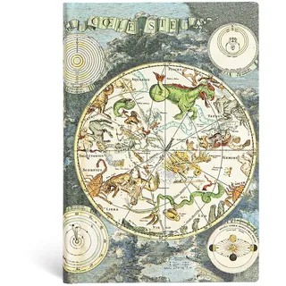 Notizbuch Himmlische Karte Mini Liniert