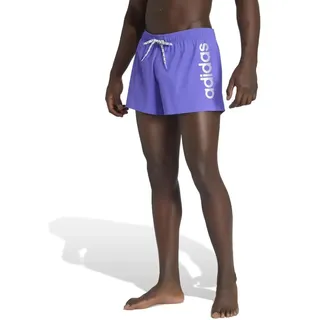 Adidas Logo Stretchy Knit 3 ́ ́ Badeshorts - Tent Green / White - S