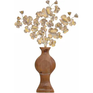 Hofmann Living And More HOFMANN LIVING AND MORE, Wanddekoobjekt, naturbraun, gold), gewischt,