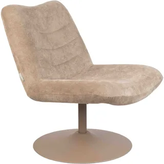 Zuiver Bubba Lounge Chair Stahl/Polyester