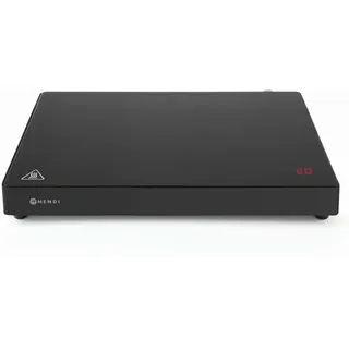 HENDI Induktion, Warmhalteplatte, Black Line 230V 1000W 455x333x(H)62