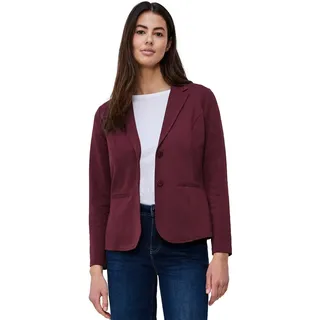 Street One Basic Blazer aus Jersey Truffle red 44