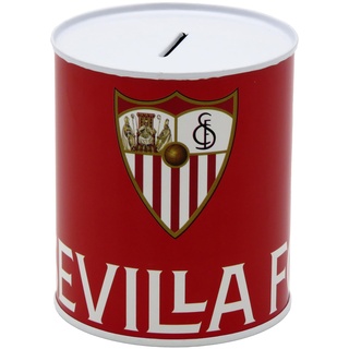 CyP Brands Sevilla FC Spardose, Thermoversiegelt, Spardose, Münzen und Banknoten, Mehrfarbig, offizielles Produkt