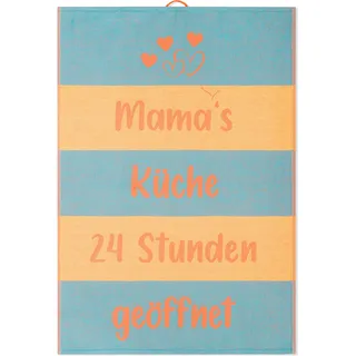 Ross "Mama ́s Küche 3er-Pack", türkis, beige, orange),