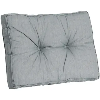 Rückenkissen , Grau , Textil , Füllung: Schaumstoff , 60x43x8 cm , Oeko-Tex® Standard 100 , Heimtextilien, Wohntextilien, Kissen, Rückenkissen