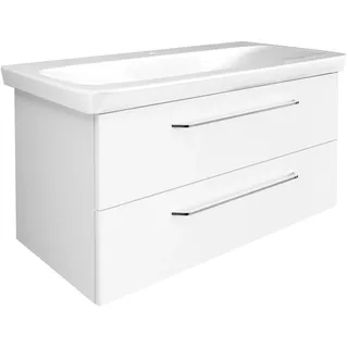 Fackelmann Waschtisch »Waschplatz-Set MILANO« 2-teilig, weiß