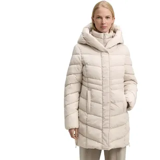 Tom Tailor Damen Puffer-Mantel im 2-in-1-Look
