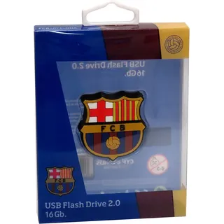 Fc Barcelona Emblem 16 Gb Usb-stick Durchsichtig Durchsichtig One Size - Transparent