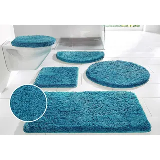 Badematte OTTO HOME "Sanremo, Badvorleger, Badezimmer Teppich, sehr weich" Gr. 5, grün (smaragd), H:30mm, Polyester, Badematten, Badematte, Badteppich, unifarben, rechteckig, rund & als 3-tlg. Set erhältlich, Topseller