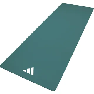 Adidas Fitness- und Yogamatte, 8 mm, Grün - Grün