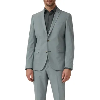 s.Oliver Herren Sakko – Slim Fit, Webstruktur, voll gefüttert
