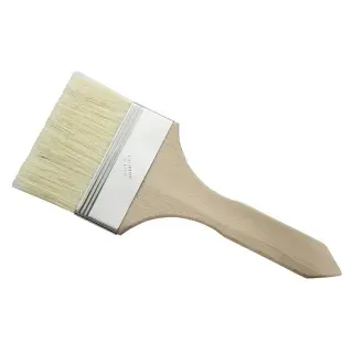 SCHNEIDER Backpinsel, mit Holzstiel, Bäckerpinsel mit Holzstiel, Breite/Zoll: 4"