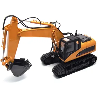 AMEWI RC-Baumaschine Bagger mit Metallschaufel CH RTR gelb/schwarz (22307)