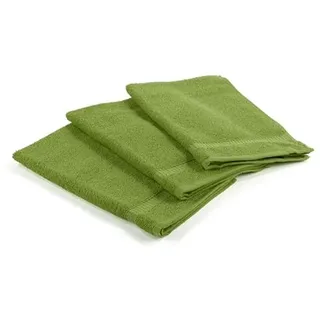 Caleffi - 2-teiliges Handtuchset 100% Baumwolle Frottee – 1 Handtuch 50x100 cm + 1 Gästetuch 40x60 cm, Weich & Saugfähig