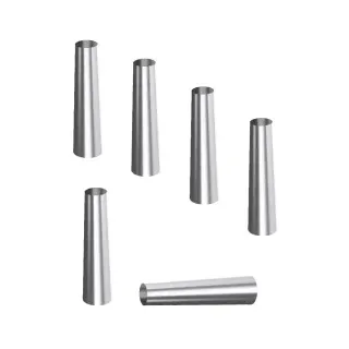 Metaltex Schillerlocken Formen, 6er Set, Robuste Backformen zum Backen von Teigrollen, 1 Set