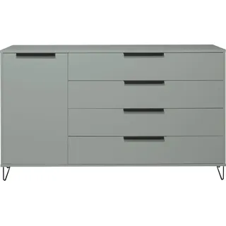 Mäusbacher Highboard »Bonnie«, Breite 168 cm mit Drahtgestell grün