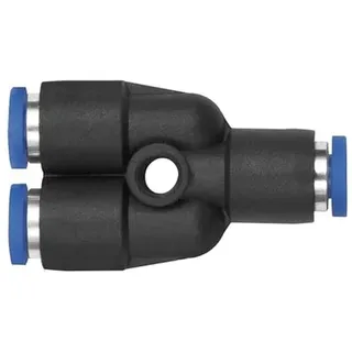 Riegler Y-Steckverbindung »Blaue Serie « mini, für Schlauch-Außen- Ø4, 140.004M