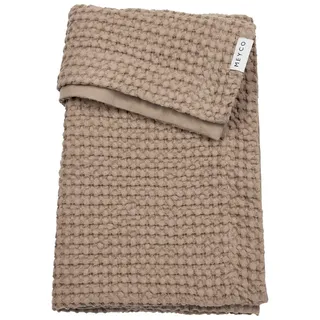 Meyco Baby Waffle Tog 1.0 75x100 Cm Minikrippendecke - Taupe - One Size