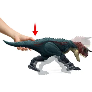 Mattel Charge 'N Chomp Carnotaurus Dinosaurier-Actionfigur