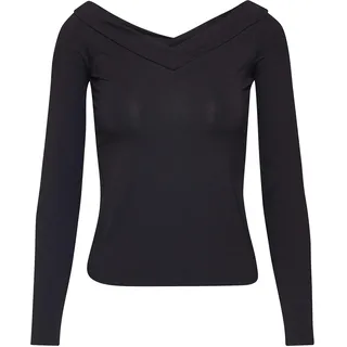 Pieces Pcmaliva Ls Off Shoulder V-Neck Top Noos