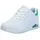 Uno - Stand On Air White Durabuck Mint / Suede Trim 41