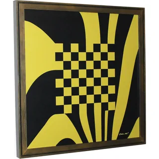 Schach WANDSPIEL Geschenke für Schachspieler WANDSCHACH Schach DEKO - Schachspiel, Schachbrett magnetisch Wand, olivgrün