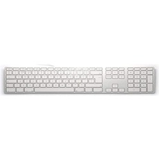 Bild Aluminium Mac Tastatur UK silber (FK318S-UK)