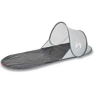 vidaXL Strandzelt Grau Pop-Up Wasserdicht - Grau