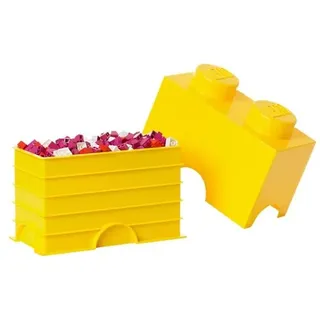 LEGO STORAGE BRICK 2 - YELLOW