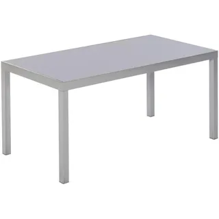 Merxx Amalfi Gartentisch 150 x 90 x 72 cm graphit/silber