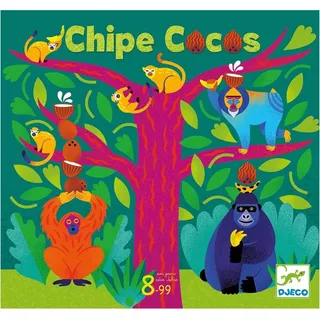 Djeco Strategiespiel Chipe Cocos, (Multilingual)