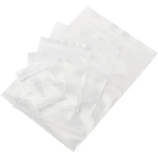 TRU Components Druckverschlussbeutel ohne Beschriftungsstreifen Transparent Polyethylen 1 Set