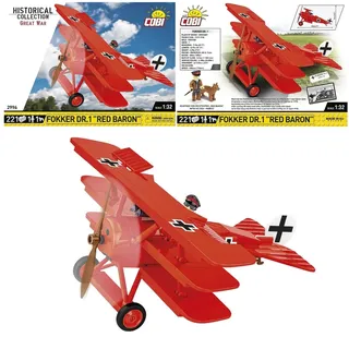 Cobi Fokker Dr.1 Red Baron Bausatz 175-tlg. 2986