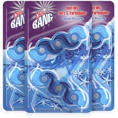 Cillit Bang Blue Wave WC Spüler Ozean Frische – Toilettenreinigung mit Reinigungsschaum & Frischeduft – 3 x 2er Pack