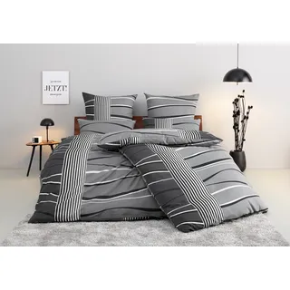OTTO home Renu Wellen Grau 155 x 220 cm + 2 x 80 x 80 cm