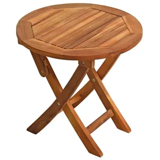 Estexo Beistelltisch Ø 48 x 46,5 cm Braun