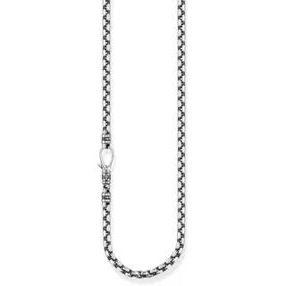 Thomas Sabo Kreuz Gliederkette aus 925er Sterlingsilber, Länge: 55cm, KE2080-637-21-L55