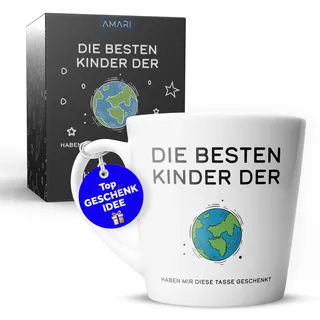 Amari ® Papa Tasse - Vater Tasse - Tassen für Papa - Kaffeetasse Papa - Vatertagsgeschenke für Papa Tasse - Kaffeetasse Papa