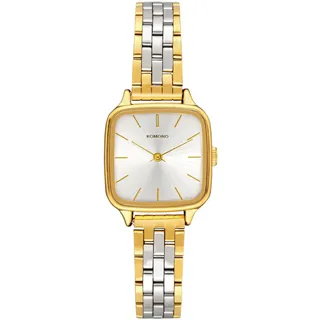 KOMONO Kate Estate Damen Quarzuhr in Gold/Silber mit Edelstahlarmband