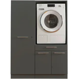 laundreezy Mehrzweckschrank-Set »LAUNDREEZY LDSK6«, grau