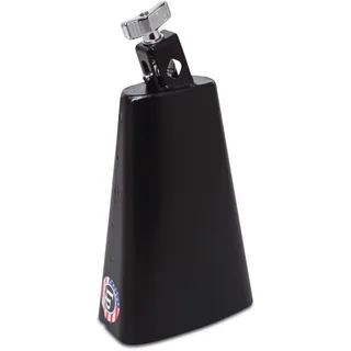 Latin Percussion LP Latin Percussion LP007-N Kuhglocke Rock 8" brushed steel, schwarz, montierbar, intensiver scharfer und mäßig trockener Sound mit tiefer Tonlage