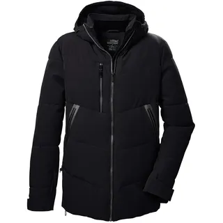 killtec Herren Steppjacke/Funktionsjacke in Daunenoptik mit Kapuze KOW 1 MN QLTD JCKT, schwarz, XXL, 41837-000