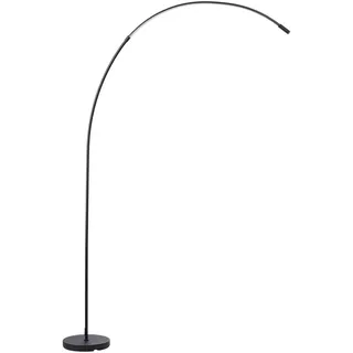 Brilliant LED Stehlampe »Bow« 1 Stk. warmweiß - kaltweiß LED Bogenlampe, 179 cm, 1300 lm, 3000-6500 K, dimmbar, schwarz