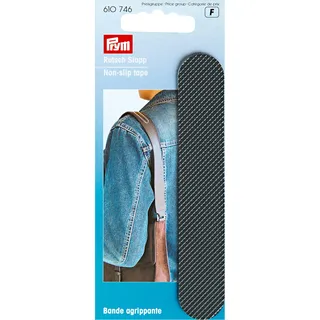 Prym 610746 Rutsch Stopp für Taschengurte, Non Slip Tape, schwarz